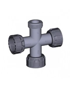 Cruz Cepex PVC H/H/H/M para colectores