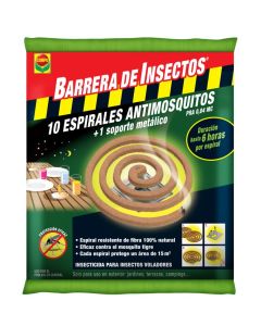 Compo Barrera 10 Espirales Antimosquitos