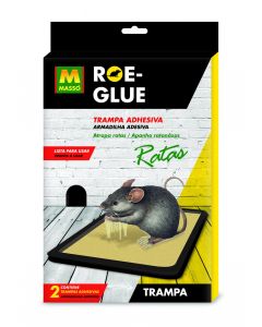 Massó Roe-Glue Trampa Adhesiva Ratas 2 uds.