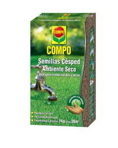 Compo Semillas Césped Ambiente Seco Estuche 1 kg