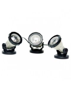 Set 3 focos luz LED alta potencia para estanques Heissner