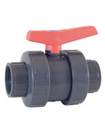 Válvula de bola Standard Cepex PVC Teflón-FPM roscar
