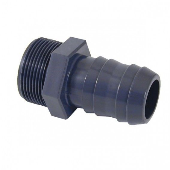 Conexión Roscada De Pvc A Latón Conector Manguera 1/2'' Macho Rosca