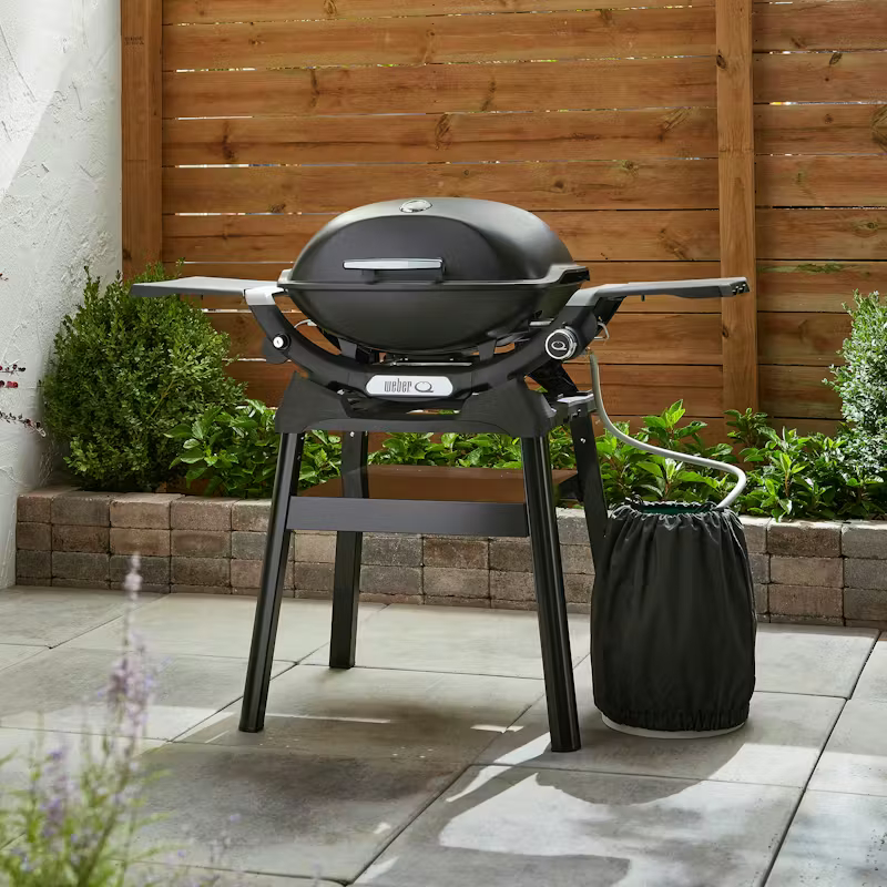 Barbacoa Weber de gas Q 2200N con soporte compacto