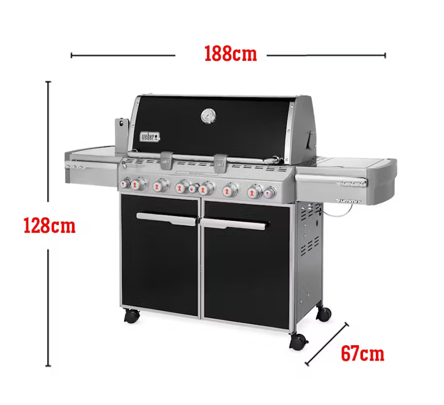Barbacoa Weber a gas Summit FS38 E